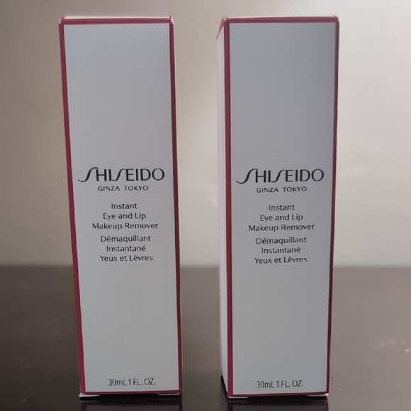 Shiseido Other - Shiseido Eye & Lip Makeup Remover 2 Containers 30mL Each, New in Box
